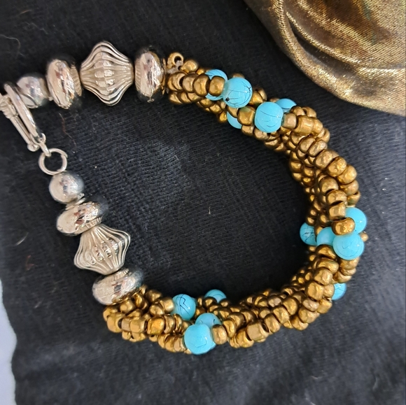 Twilly scarf/bracelet bag charm set - Picture 5 of 8